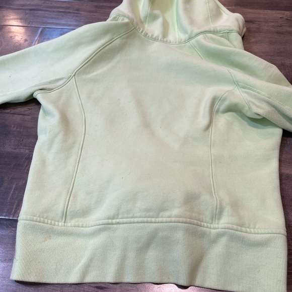 Mint lime green Lululemon scuba hoodie size 8 - Picture 5 of 6